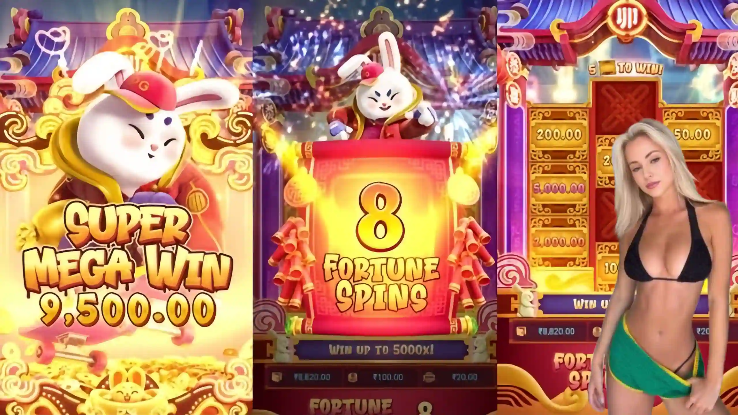 Wild Expansivo Fortune Rabbit 7u - Coelho Dourado que Expande